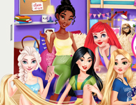 Disney Princesses: College Girls Night Out