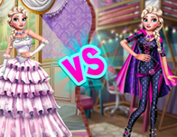 Elsa Superhero vs Princess