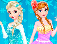 Elsa vs Anna Make Up Contest