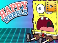 Sponge bob levels: Happy Wheels