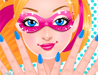 Super Barbie’s Manicure